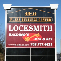 Locksmith Leesburg Virginia Storefront Location 64-A Sycolin Road Leesburg Virginia 20175